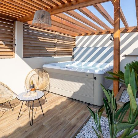 L'Entre Deux-Suite Romantique - Jacuzzi Privatif - Clim Reversible - Wifi Le Somail Zewnętrze zdjęcie