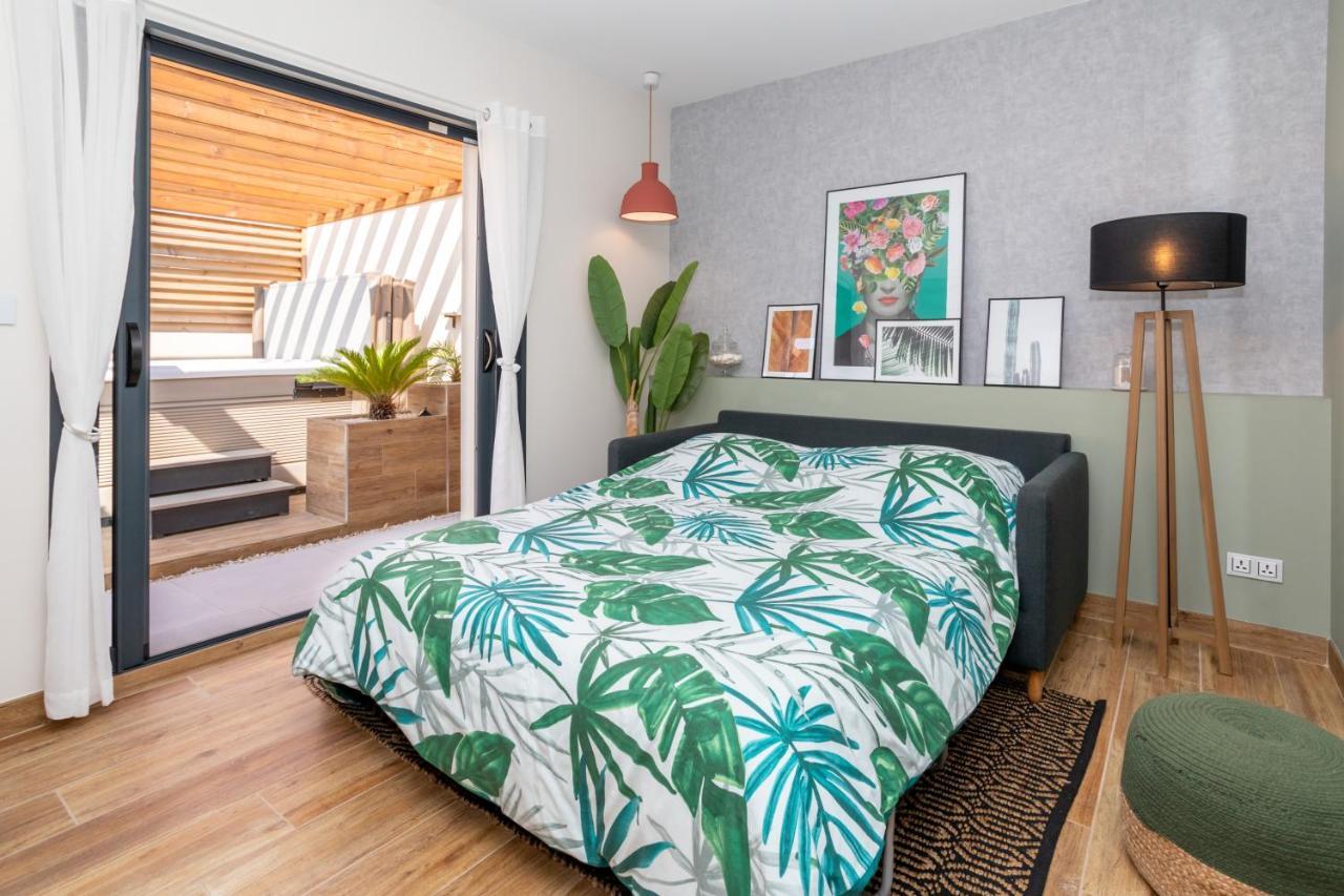 L'Entre Deux-Suite Romantique - Jacuzzi Privatif - Clim Reversible - Wifi Le Somail Zewnętrze zdjęcie